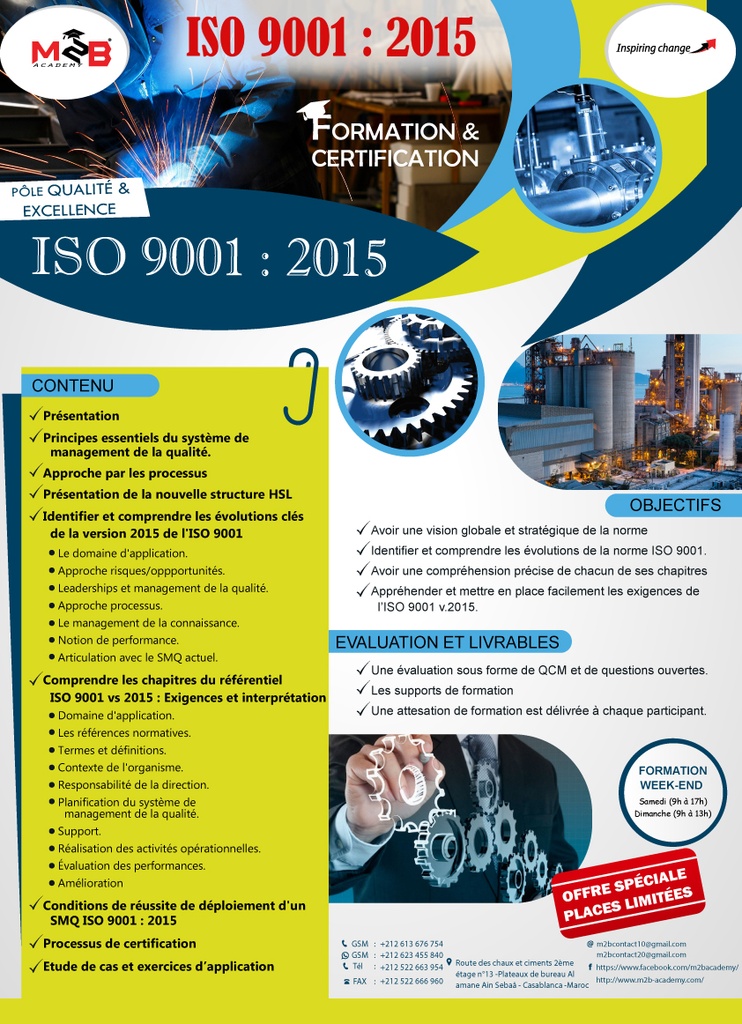 Formation_ISO 9001 vs 2015_Exigences et interprétations