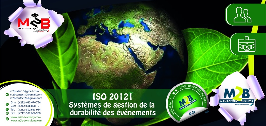 ISO 20 121 Systèmes de gestion de la durabilité des événements